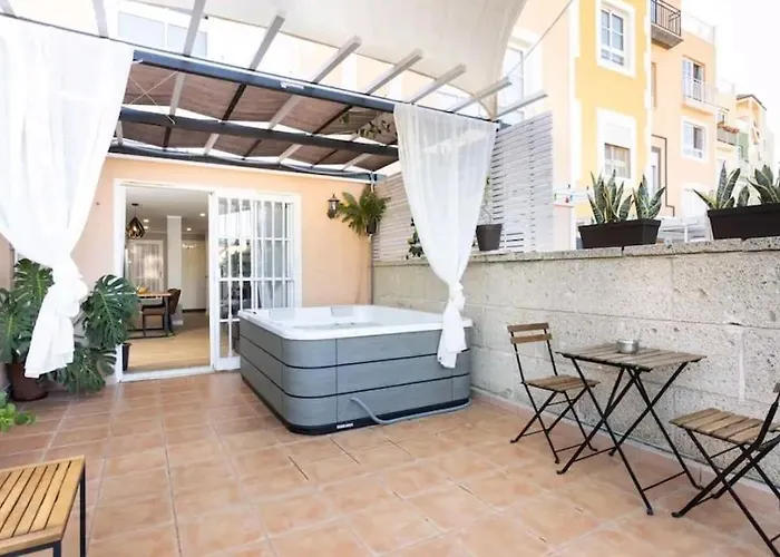 Ke Casetta Tenerife Arco Iris Del Mar With Jacuzzi Daire *